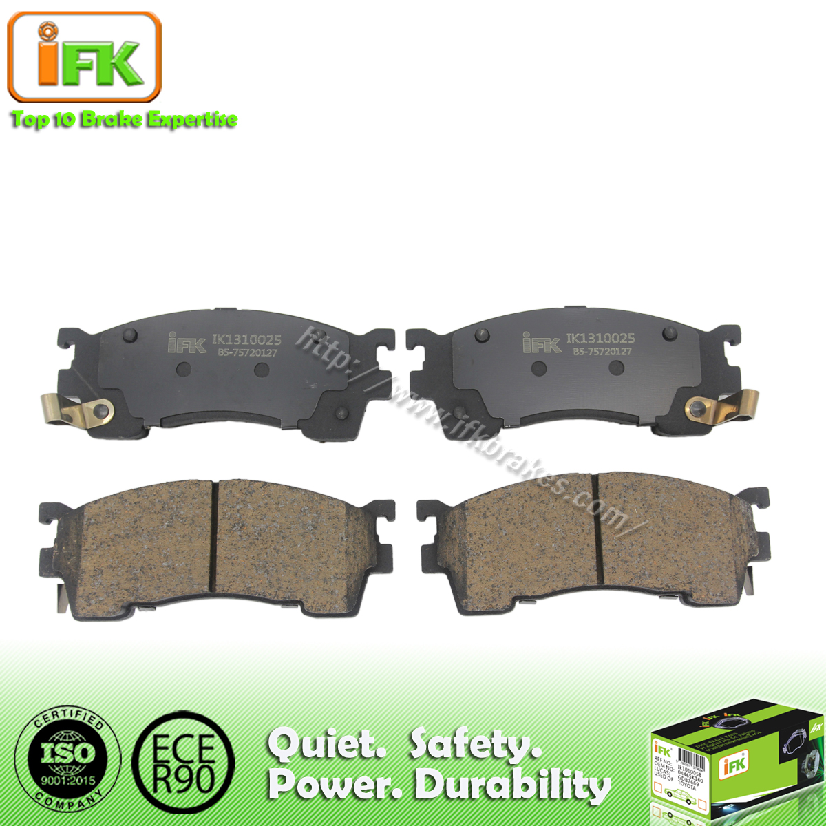 Carbon Fiber No asbestos colored auto brake Pad Buy Carbon Fiber auto