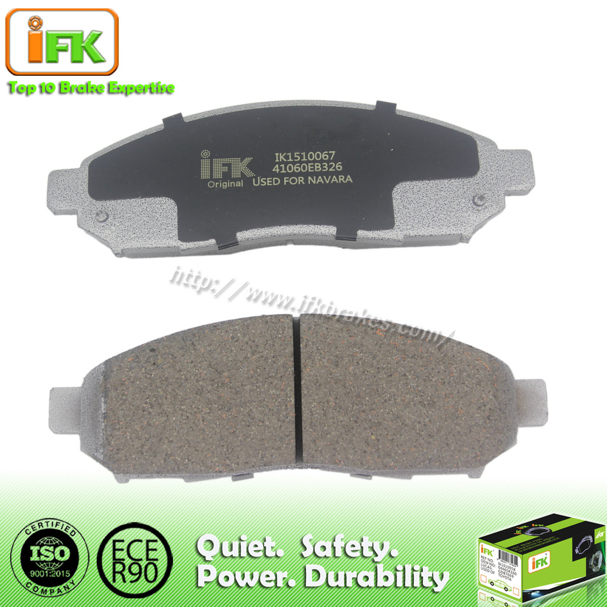 Ceramic Front Disc No Dust Brake Pad Buy Ceramic Brake Pad, Front